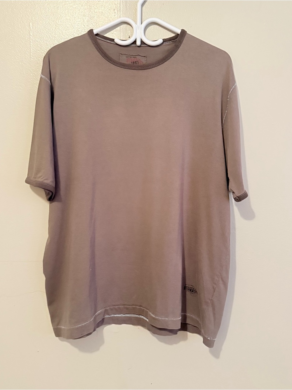 Citizen Men's Short Sleeve Crewneck T-Shirt - Taupe Brown
